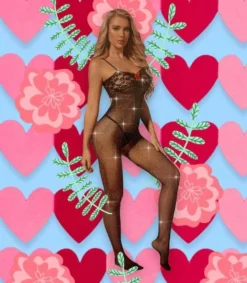 Tuta Intera Sexy Bodystoking 1165 Diva By Prive'