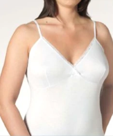 Canottiera Donna Spalla Stretta Forma Seno 100% COTONE Nottingham VS3025