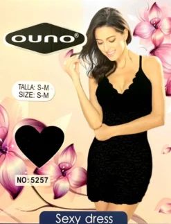 Sottoveste Mini Tutto Pizzo Sexy Ouno 5257