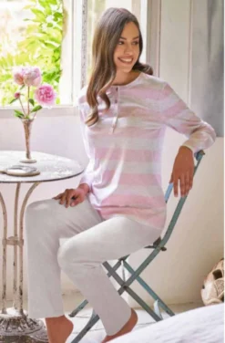 Pigiama Donna 100% Cotone Jersey Linclalor 74547