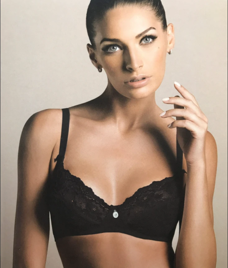 Reggiseno Pizzo Con Ferretto Coppa C Laura Biagiotti 90341 2 Reggiseno Pizzo Con Ferretto Coppa C Laura Biagiotti 90341 - immagine 2