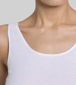 Canottiera Donna Spalla Larga CST Art 30015 -Vendite Enrico Coveri canottiera donna spalla larga cotone triumph katia basic 2155