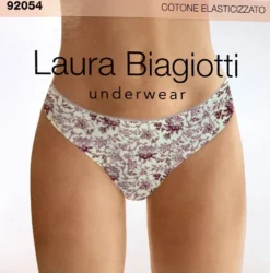 Slip Donna Cotone Elasticizzato Fantasia Laura Biagiotti 92054